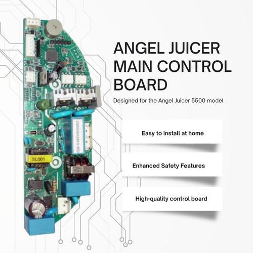 Angel Juicer 5500 Placa de Control Principal para Máquina Exprimidora Circuito Impreso Inteligente... - Imagen 2 de 7