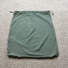 Vintage Military Canvas Laundry Bag 29x24 Inch Heavy Duty Army Sack 70s Original