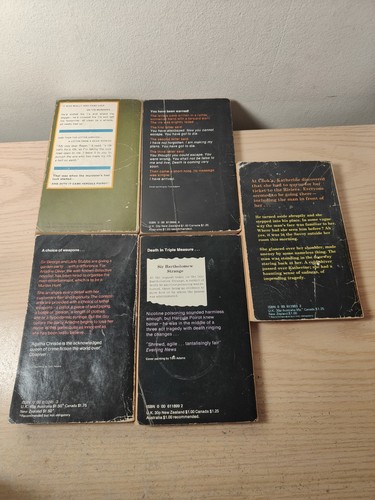 18 x Vintage Agatha Christie Taschenbuch Konvolut Fontana Pan Restposten Krimi - Bild 7 von 9