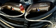 Oticon Real 1 miniRITE R  CROS PX Brown Hearing Aid Charger, Tested/Work Well