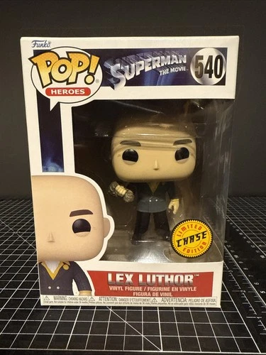 Funko Pop! Superman The Movie Lex Luthor #540 CHASE w/ Protector