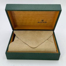Boîte de montre Rolex 68.00.01 sans boîte extérieure couleur vert authentique
