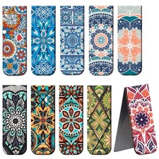 Magnetic Bookmark AOBETAK 10 PCS Magnet Books Marks for Mens Multicoloured 