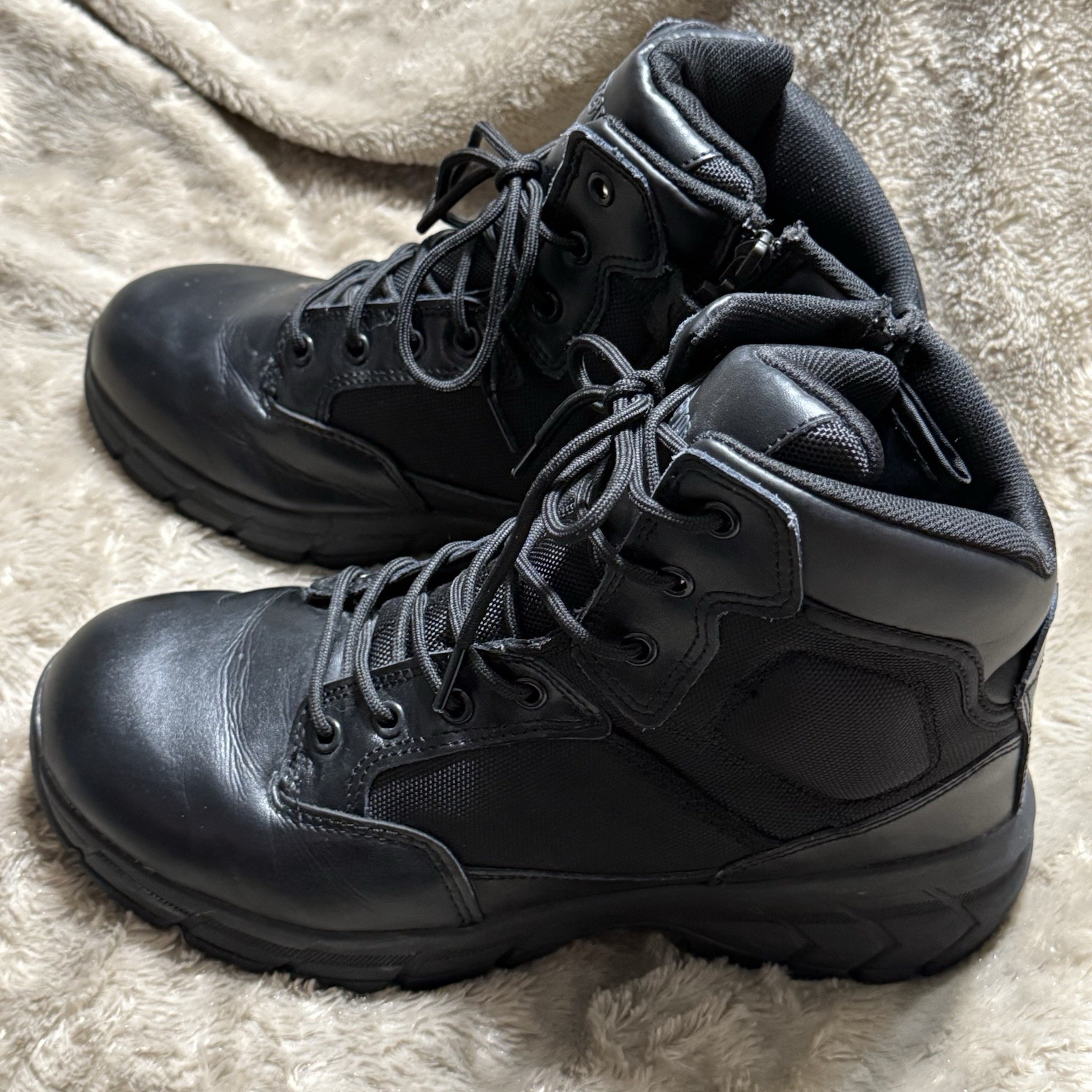 Interceptor Guard Black Leather Combat Tactical S… - image 2