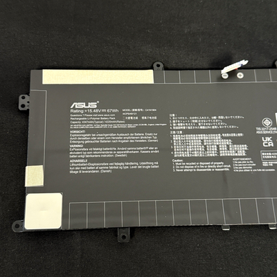 ASUS Zenbook 15 OLED UM3504DA 純正充電器付き OEM Asus Zenbook 15 OLED UM3504D Battery 67Wh C41N1904 4ICP5/49