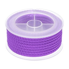 Nylon Thread Twine Beading Cord, 10.5ft Bracelets String Cord Rope, Light Purple
