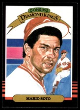 Mario Soto 1985 Donruss #19 Cincinnati Reds MLB READ FREE SHIPPING AutographDen