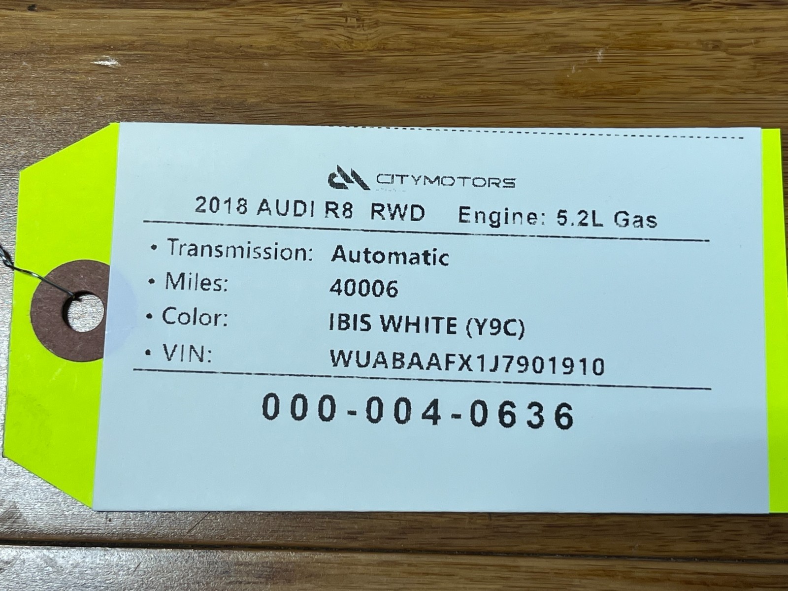 Audi R8 2017-2023 Secondary air pump