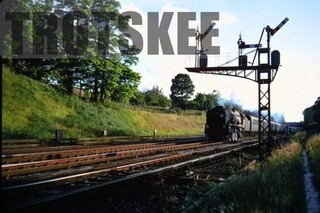 Set of 7 35mm Slide BR British Railways Steam Loco Scenes 1960s Original EP