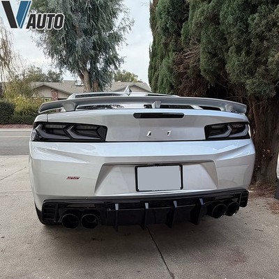 One Pair Smoked LED Tail Lights Sequential Indicator For 2016-2018 Chevy Camaro