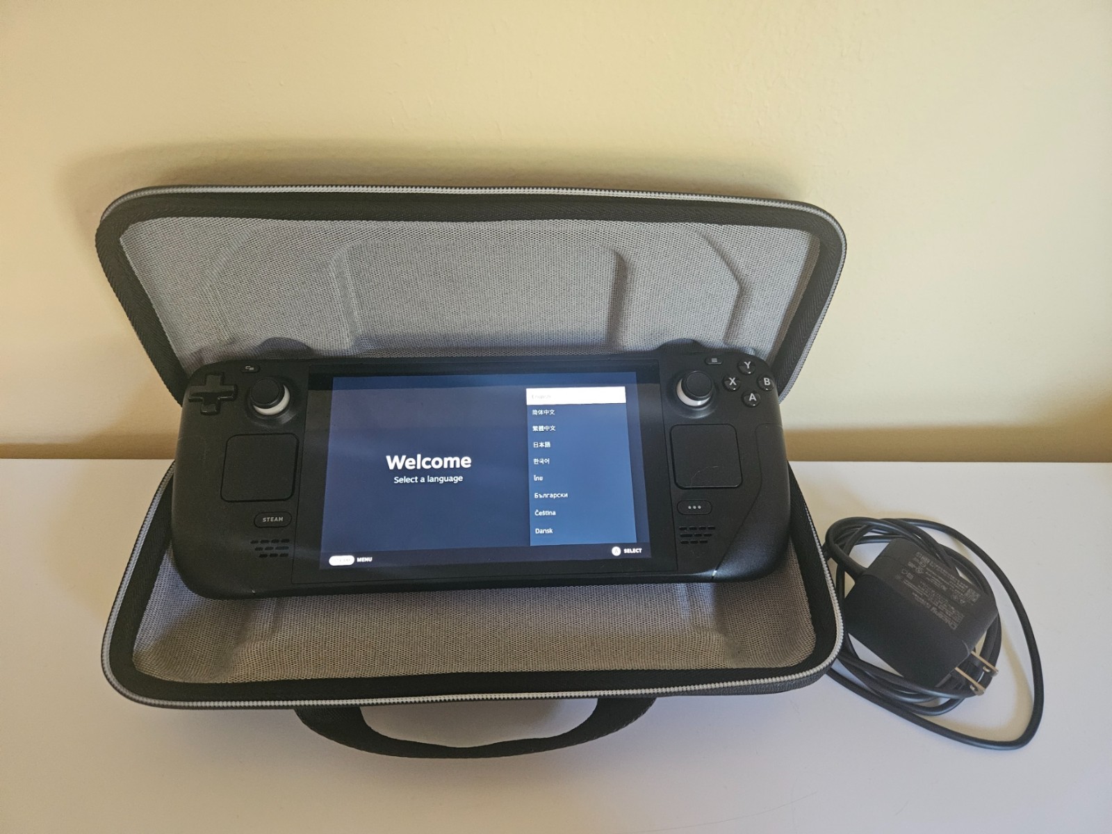 Valve Steam Deck 256GB LCD Console (Gently used)  w/ back button enhancements