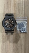 Seiko Nautilus MOD Custom Automatic Watch, Brown Dial NH35 Movement