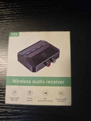 Home Stereo Bluetooth Receiver RCA/AUX Audio Car Speakers Wireless Audio Adapter