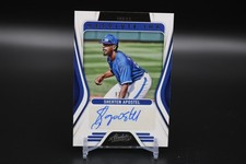 2022 Panini Absolute Baseball Sherten Apostel #AI-SA Absolute Ink Texas Rangers