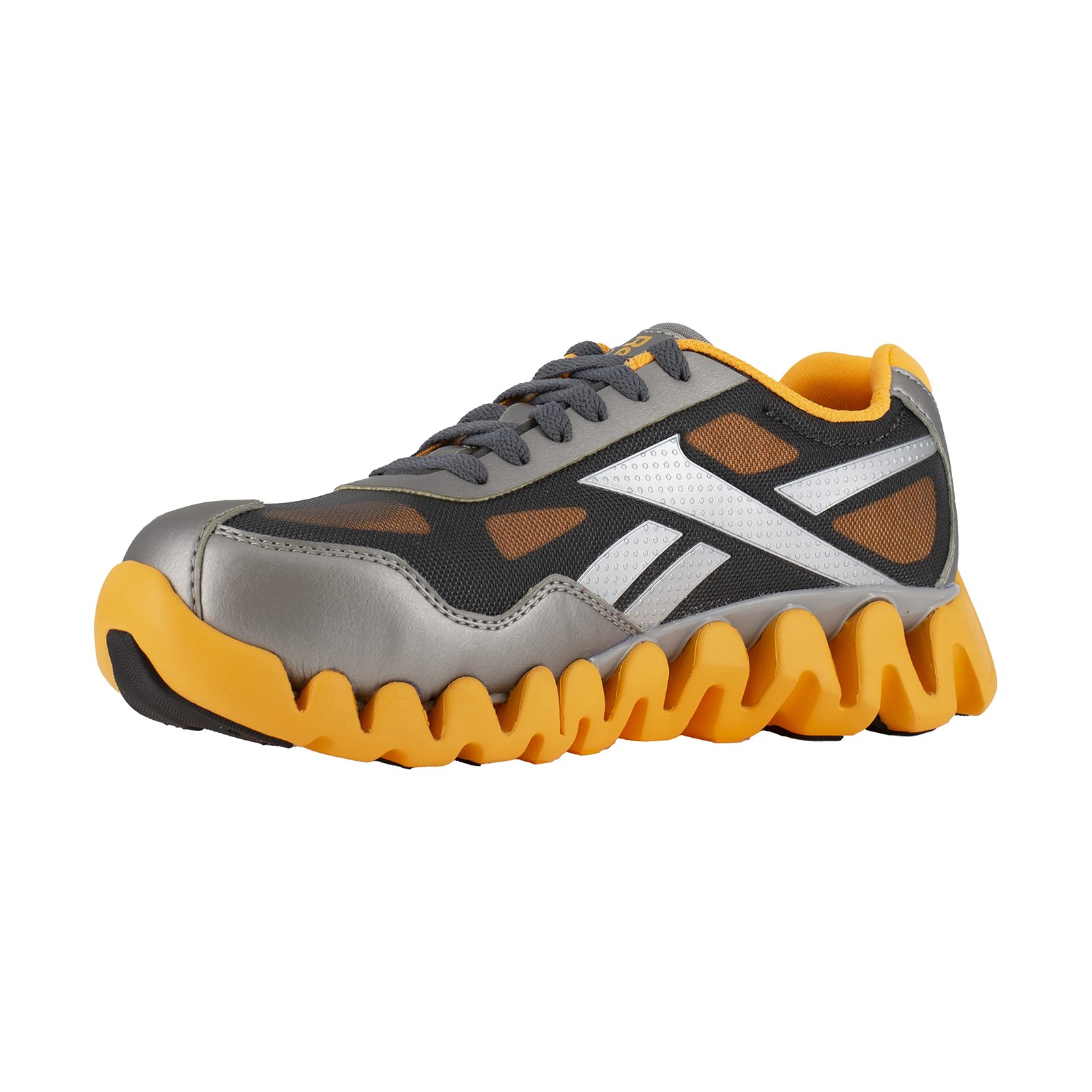 Work Women's Zig Pulse Work Silver and Orange Com… - image 4