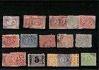 EGYPT 1867-1872 various used stamps (CV $200 EUR173)