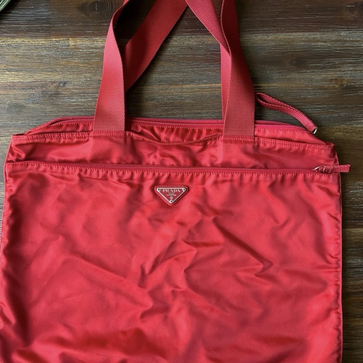 PRADA Totes Red Bags & Handbags for Women for sale | eBay