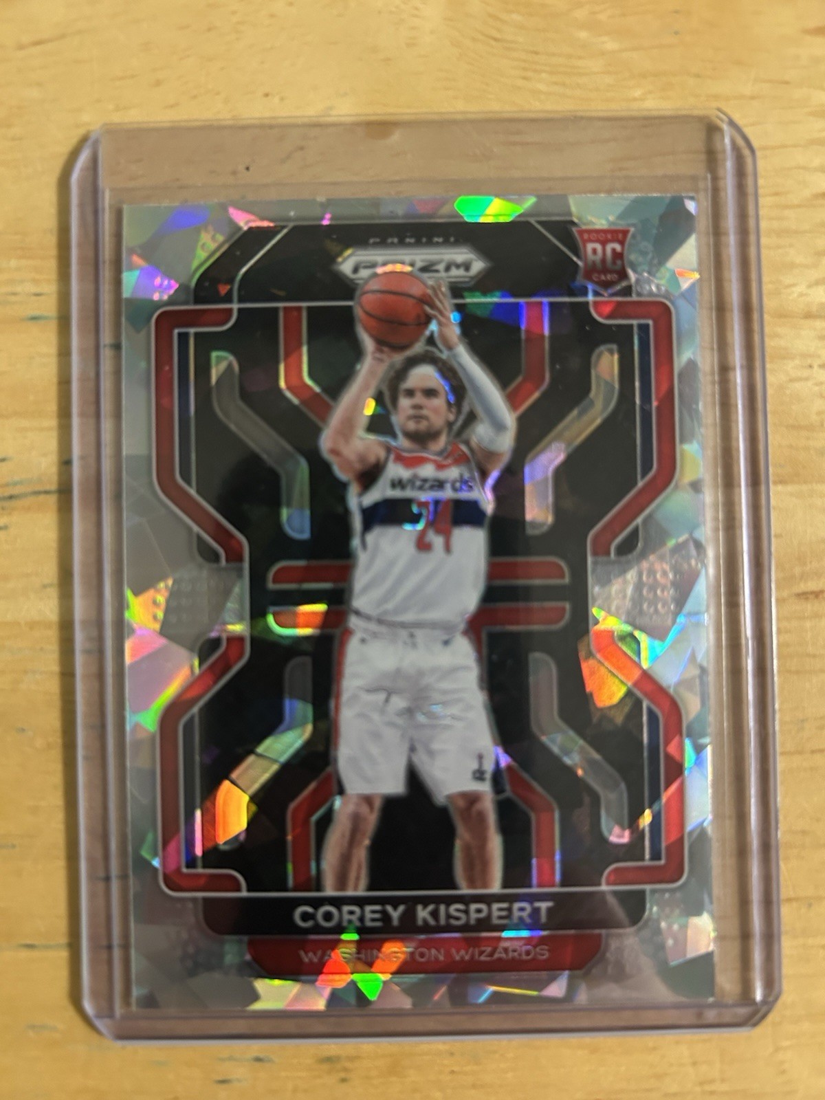 2021-22 Panini Prizm - Corey Kispert #275 Ice Prizm (RC)