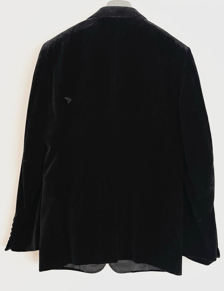 Tom Ford cóctel / Chaqueta de terciopelo fluido / Blazer EU 50 US 40 RRP $4490 Foto 2 de 4
