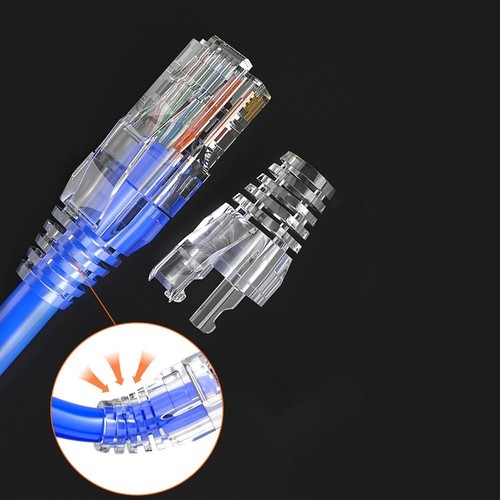 Multicolour CAT5 CAT6 CAT7 Protective Sleeve Standard CAT6 Ethernet Cable - Photo 4/17