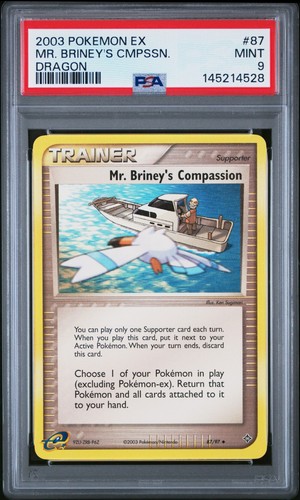 Mr. Briney's Compassion graded PSA 9 for sale on eBay