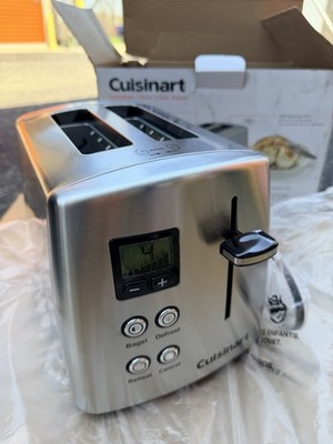 Cuisinart Countdown Metal Toaster 2 Slice Brushed Stainless CPT-415P1