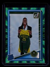 2025 Donruss WNBA Rated Rookie Dominique Malonga Teal Laser #/125
