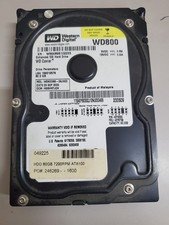 Western Digital Caviar 80GB WD800BB 7200RPM IDE 3.5" HDD Hard Disk Drive Tested