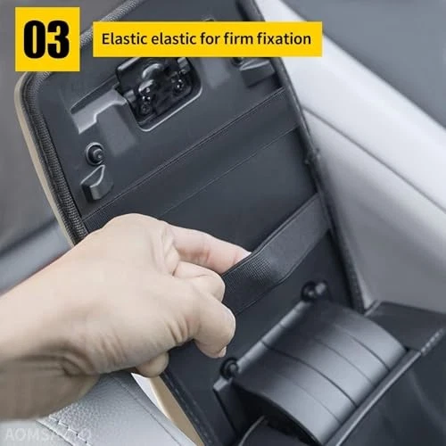 Center Console Armrest Cover for Ford Edge 2015-2020 Beige Color Protection Foto 4 de 4