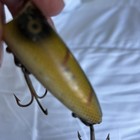 Vintage Heddon Baby Lucky 13 Wooden Fishing Lure — photo 6