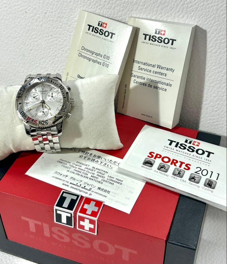 TISSOT T362/462 Quartz Watch Sapphire Crystal New Battery Sept