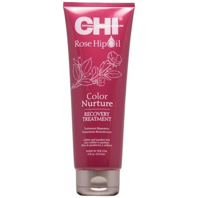 Chi Rose Hip Oil Color Nurture Recovery Treatment 8 oz