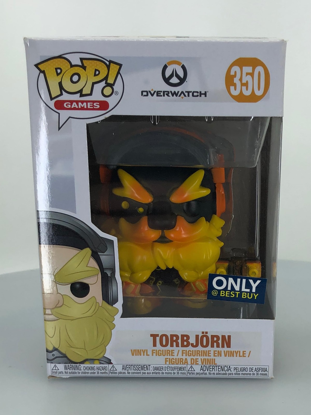 Torbj?Rn Con Piel De Núcleo Fundido De Torreta #350 Caja Dañada Ver Fotos