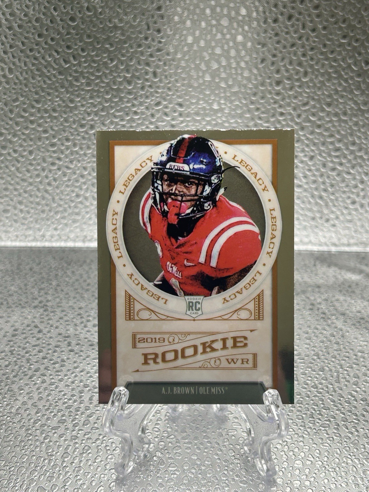 2019 Panini Legacy A.J. Brown RC Ole Miss Rebels Rookie Titans Eagles #141