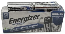 Energizer Ultimate Lithium Long Lasting AAA Leakproof Batteries 634353 24 Pack