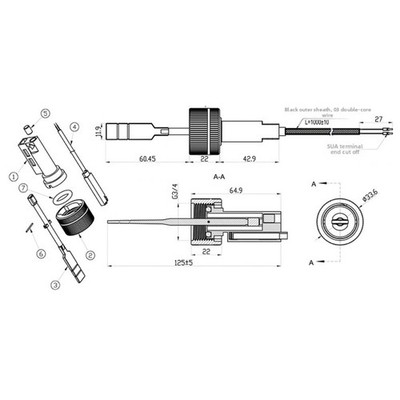 Water Flow Paddle Switch for Pools and Heat Pumps Flexible Installation Options