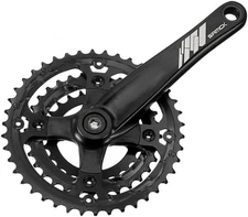 Samox AF26 Crankset - 152mm, 10-Speed, 44/32/22t, 104/64 BCD, JIS Square Taper S