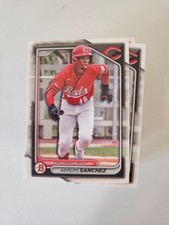25 Count Adolfo Sanchez Bowman Topps Card RC lot Cincinnati Reds