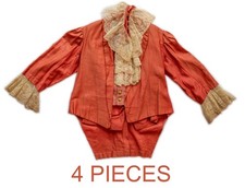 ANTIQUE VICTORIAN BOYS FOUR PIECE OUTFIT. 1890's. GREAT CONDITION FREE SHIPPING