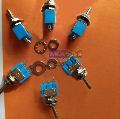 5PCS New AC ON/OFF SPDT 2 Position Latching Toggle Switch LW *tn