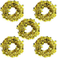 5 Rolls 130 Ft Gold Tinsel Stars Garland Star Tinsel Wire Garland For Home Weddi 5 Rolls 130 Ft Gold Tinsel Stars Garland Star Tinsel Wire Garland For Home Weddi