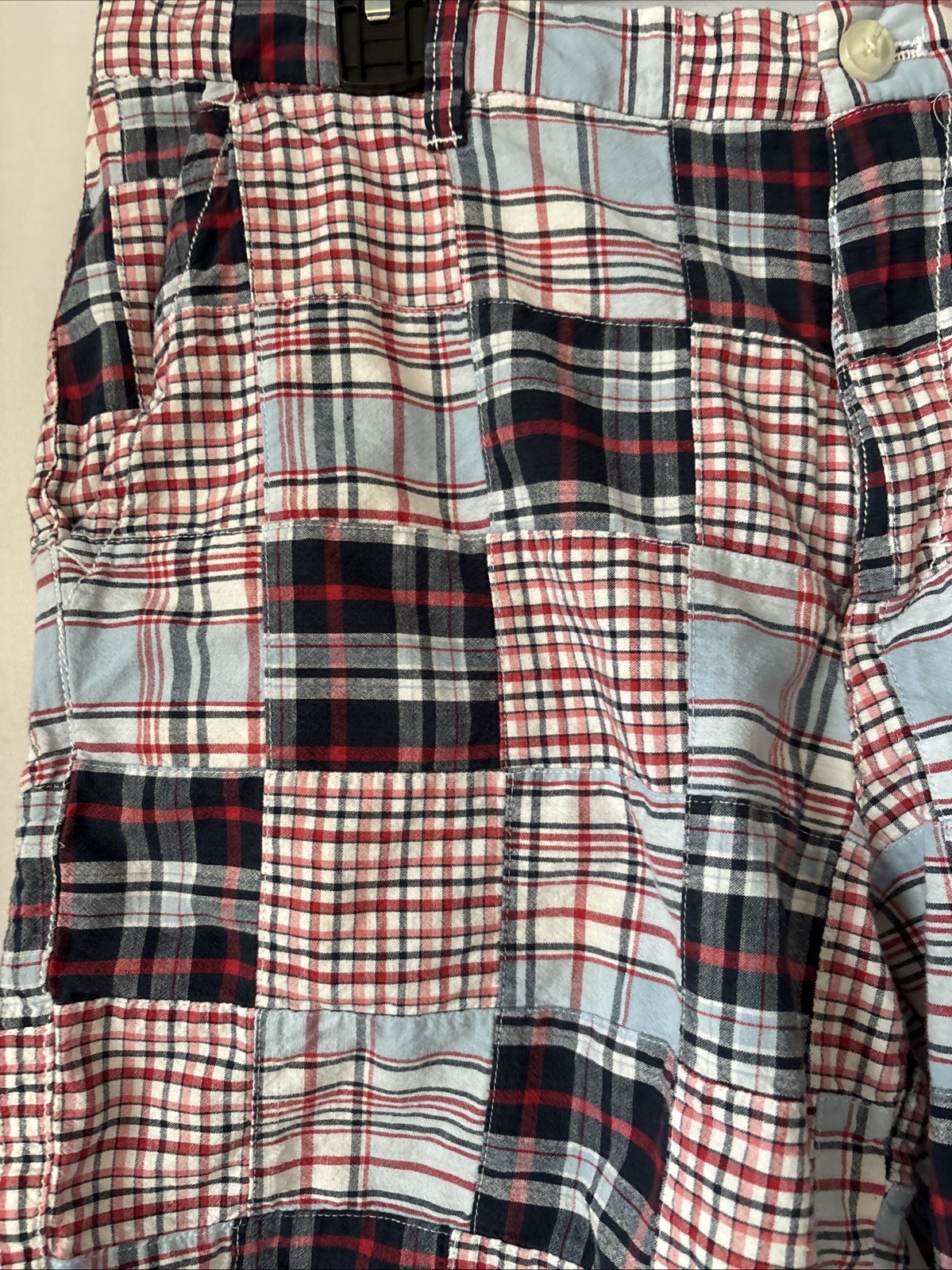 Izod Short Men 36 Multicolor Patchwork Country Cl… - image 2