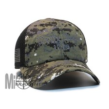We The People 1776 2A US Flag Hat Black Digital Micro Mesh Tactical Cap
