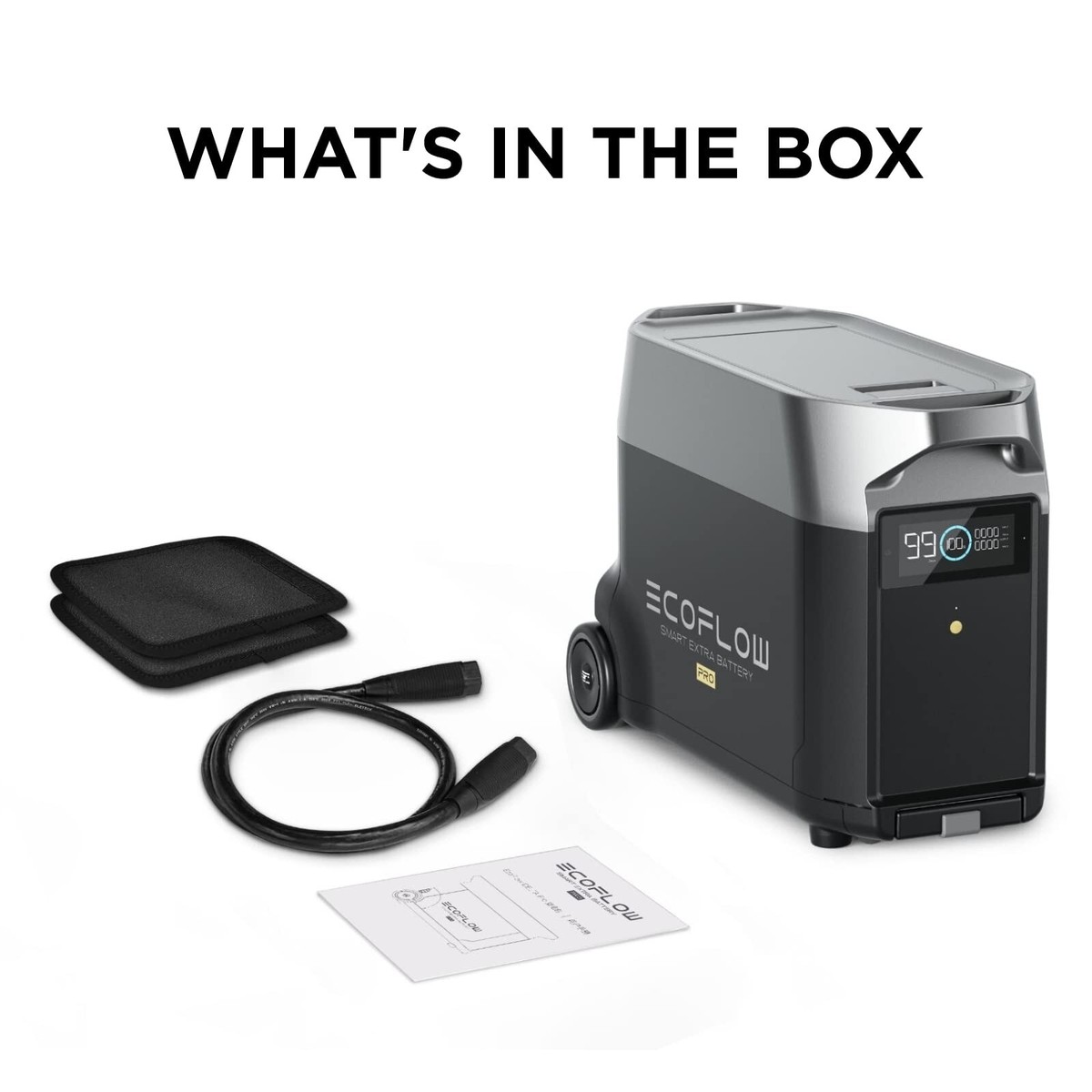 EcoFlow DELTA Pro 3,600Wh 未開封・未使用品 EcoFlow DELTA Pro 3600Wh Solar Portable Power Station