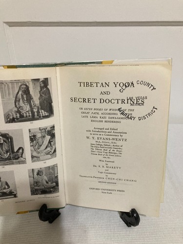 Tibetan Yoga and Secret Doctrines by W.Y. Evans Wentz (hardcover, 1971, G) - Picture 3 of 5