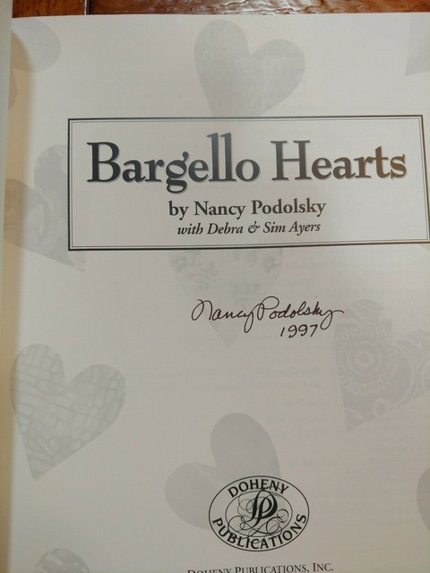 Bargello Hearts By Nancy Podolsky 1996 Paperback Reprint - 