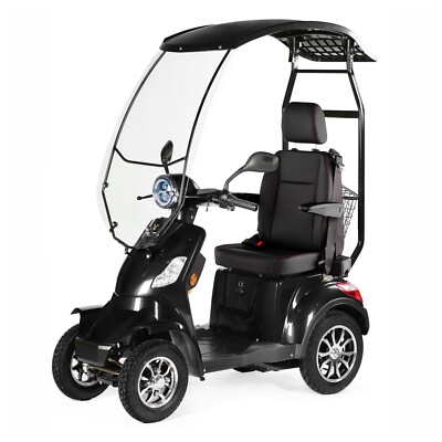 4-Rad-Elektro-Scooter Faster mit Verdeck und verstellbarem Kapitänssitz 1000W