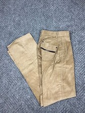 Vintage 70 s Levis Corduroy Pants Womens 26x34 Beige Talon Straight NOS
