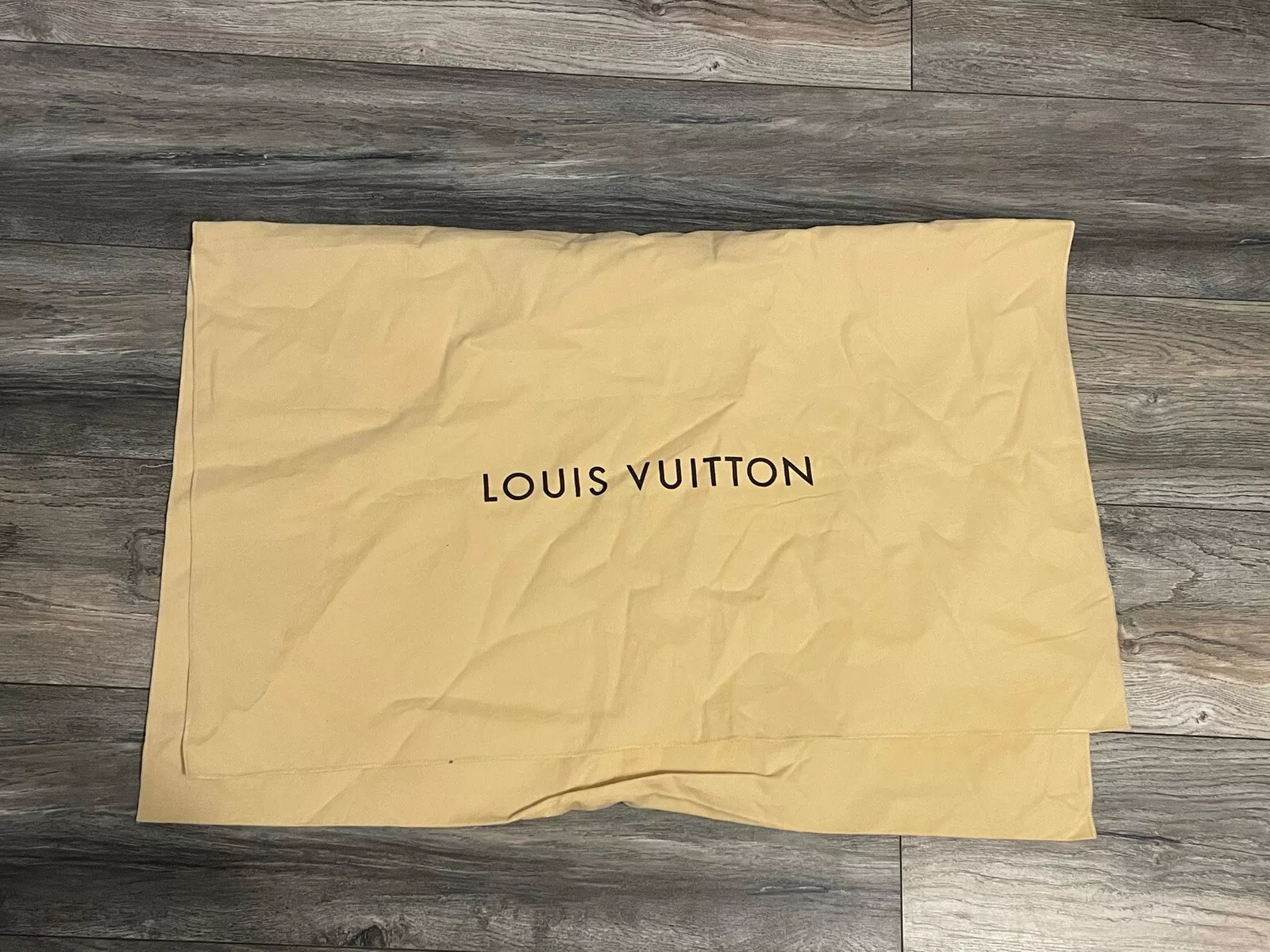 Grand sac à poussière authentique Louis Vuitton H 13,5 × W18 pouces # 22321 2