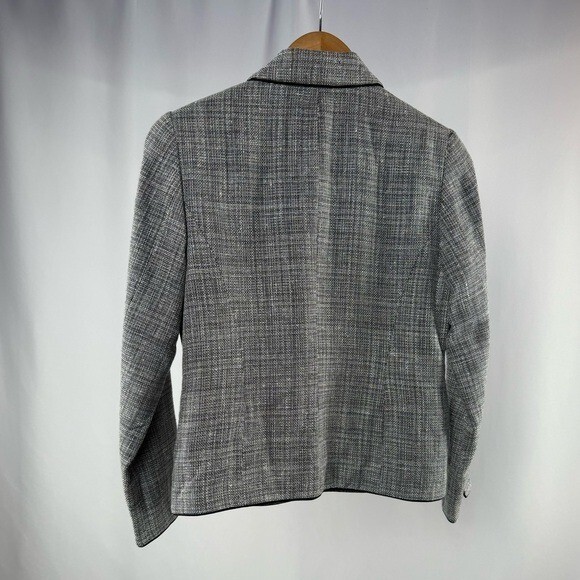 Pendleton Virgin Wool Silk Blend Button Front Twe… - image 4